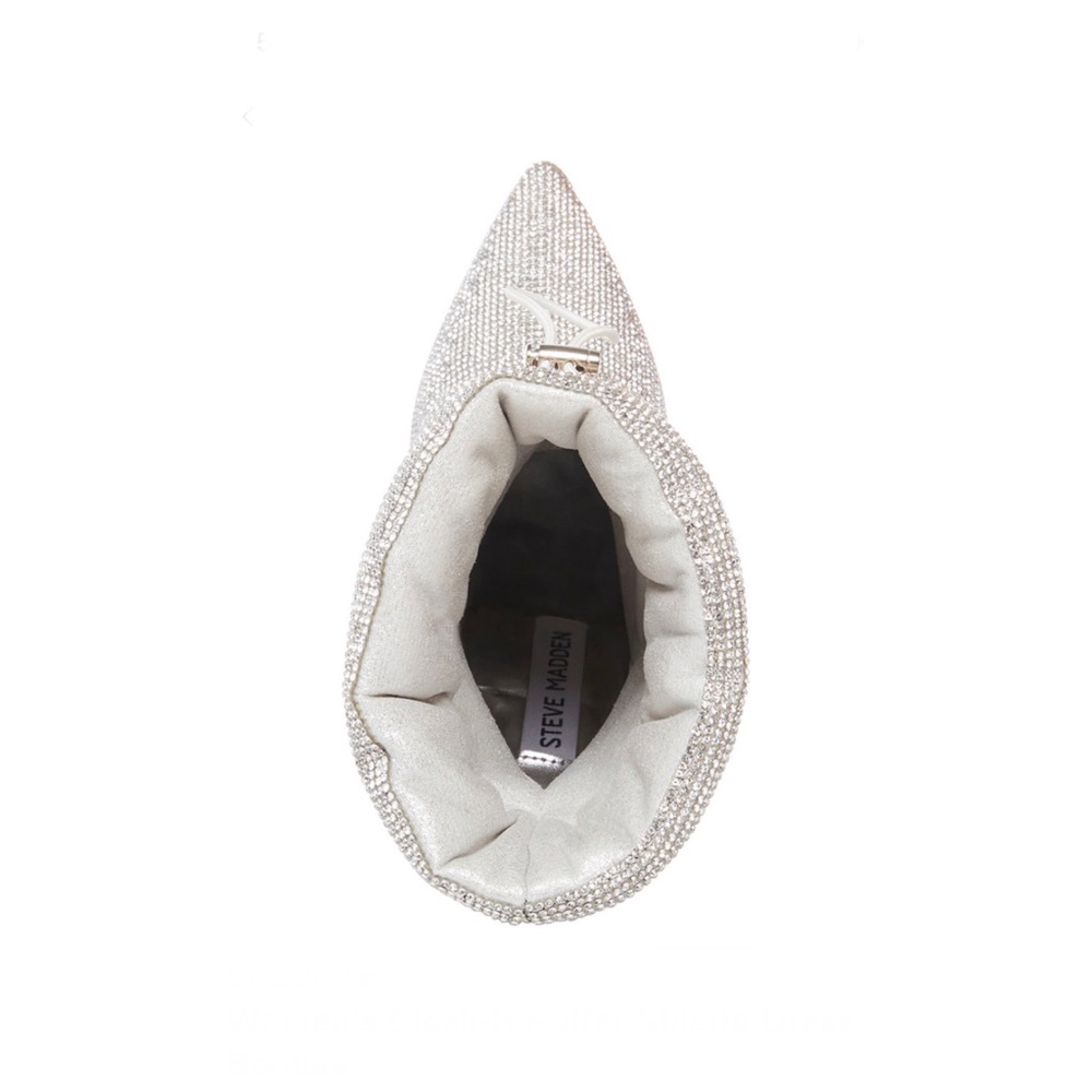 Steve Madden Puffer Stiletto Booties - Picture 3 of 4